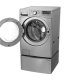 LG F2K2CHK2T/F70E1UDNK1 lavatrice Caricamento frontale 17 kg 1100 Giri/min Metallico 6