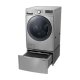 LG F2K2CHK2T/F70E1UDNK1 lavatrice Caricamento frontale 17 kg 1100 Giri/min Metallico 7