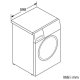Bosch Serie 6 WAT286P9SN lavatrice Caricamento frontale 9 kg 1400 Giri/min Bianco 9