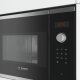 Bosch Serie 4 BFL523MS0B forno a microonde Da incasso Solo microonde 20 L 800 W Nero, Acciaio inox 4