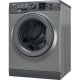Hotpoint NSWM 743U GG UK lavatrice Caricamento frontale 7 kg 1400 Giri/min Grafite 3