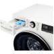 LG F4DV909H2 lavasciuga Libera installazione Caricamento frontale Bianco 6