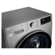 LG F4R5VYW2T.ASSPLTK lavatrice Caricamento frontale 9 kg 1400 Giri/min Metallico 5
