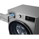 LG F4R5VYW2T.ASSPLTK lavatrice Caricamento frontale 9 kg 1400 Giri/min Metallico 7