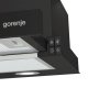 Gorenje TH62E4BG cappa aspirante Semintegrato (semincassato) Nero 450 m³/h 6