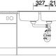 BLANCO MEDIAN 9 Lavello montato su piano Rettangolare Acciaio inox 5