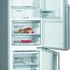 Bosch Serie 8 KGF39PIDP frigorifero con congelatore Libera installazione 345 L D Acciaio inox 3