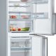 Bosch Serie 4 KGN367IDQ frigorifero con congelatore Libera installazione 326 L D Acciaio inox 3