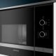 Siemens iQ300 BF520LMR0 forno a microonde Da incasso Solo microonde 20 L 800 W Nero, Acciaio inossidabile 3