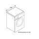 Siemens iQ500 WU12UT7XES lavatrice Caricamento frontale 9 kg 1200 Giri/min Acciaio inossidabile 3