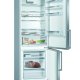 Bosch Serie 6 KGE498ICP frigorifero con congelatore Libera installazione 419 L C Acciaio inossidabile 3