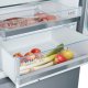 Bosch Serie 6 KGE498ICP frigorifero con congelatore Libera installazione 419 L C Acciaio inossidabile 4