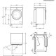 AEG L6FBI147P lavatrice Caricamento frontale 10 kg 1400 Giri/min Bianco 6