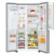 LG GSJ961NSVZ frigorifero side-by-side Libera installazione 625 L F Acciaio inossidabile 4
