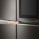 LG GR-Q31FMKHL.ASBPLTK frigorifero side-by-side Libera installazione E Metallico 9