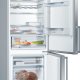 Bosch Serie 6 KGE49EICP frigorifero con congelatore Libera installazione 419 L C Acciaio inossidabile 3