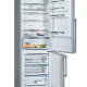 Bosch Serie 4 KGN49EIDP frigorifero con congelatore Libera installazione 438 L D Acciaio inossidabile 3