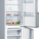 Bosch KGN393IEQ frigorifero con congelatore Libera installazione 368 L E Acciaio inossidabile 3
