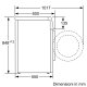 Bosch Serie 4 WAN28257IT lavatrice Caricamento frontale 7 kg 1400 Giri/min Bianco 9