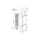 Whirlpool ART 6600 LH1 Da incasso 273 L F Bianco 6