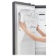 LG GSL461ICEE frigorifero side-by-side Libera installazione 601 L E Acciaio inossidabile 8