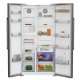 Grundig GSND 6384 S frigorifero side-by-side Libera installazione 580 L E Argento 3