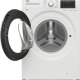 Beko WDEX854044Q0W lavasciuga Libera installazione Caricamento frontale Bianco D 4