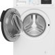 Beko WDK742421W lavasciuga Libera installazione Caricamento frontale Bianco E 4