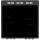 Beko XDCS663MT cucina Elettrico Ceramica Antracite A 6