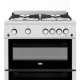 Beko XTG611S cucina Gas Argento A+ 3