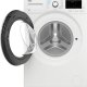 Beko WDER7440421W lavasciuga Libera installazione Caricamento frontale Bianco D 5