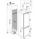 Hotpoint Frigorifero combinato ad incasso BCB 7030 D S1 8