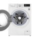 LG V5WD85slim lavasciuga Libera installazione Caricamento frontale Argento, Bianco E 3