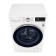 LG V5WD85slim lavasciuga Libera installazione Caricamento frontale Argento, Bianco E 10
