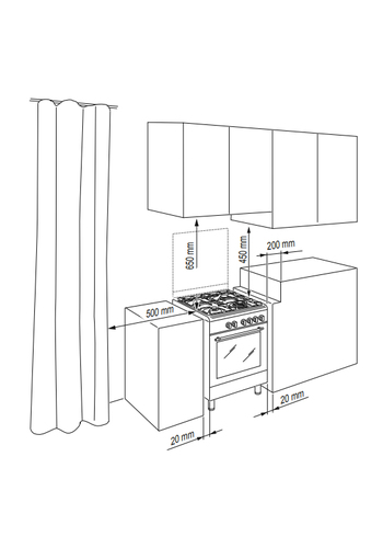 De'Longhi PRO 66 MX ED cucina Gas Stainless steel A - Cucine a gas -  Cottura a Roma - Radionovelli