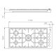 Foster Milano Acciaio spazzolato Da incasso 116 cm Gas 5 Fornello(i) 7