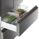 Haier HFW7819EWMP frigorifero side-by-side Libera installazione 537 L E Platino, Acciaio inossidabile 5