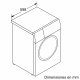 Bosch Serie 2 WAJ20061ES lavatrice Caricamento frontale 7 kg 1000 Giri/min Bianco 7
