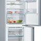 Bosch Serie 4 KGN36VLEC frigorifero con congelatore Libera installazione 326 L E Acciaio inossidabile 7