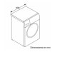 Siemens WM12UT64ES lavatrice Caricamento frontale 9 kg 1200 Giri/min Bianco 7