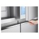 LG GSJV90PZAE frigorifero side-by-side Libera installazione 635 L E Metallico, Argento 4