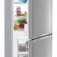 Liebherr CUef 331-22 frigorifero con congelatore Libera installazione 296 L F Stainless steel 3