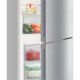 Liebherr KGNl 2060-4 frigorifero con congelatore Libera installazione 334 L E Argento 3
