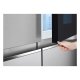 LG GSQV90PZAE frigorifero side-by-side Libera installazione 655 L E Metallico, Argento 5