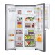 LG GSJV31DSXE frigorifero side-by-side Libera installazione 634 L E Argento 3