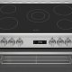 Beko GM17300GXNS cucina Elettrico Ceramica Nero, Acciaio inossidabile A 4