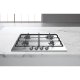 Whirlpool TGML 650 IX Acciaio inox Da incasso 58 cm Gas 4 Fornello(i) 3