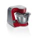 Bosch Serie 4 MUM5X720 robot da cucina 1000 W 3,9 L Rosso, Argento Bilance incorporate 3
