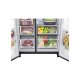 LG GSJV71MCTE frigorifero side-by-side Libera installazione 635 L E Nero 5