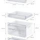 Bosch Serie 2 KIV86NFF0 frigorifero con congelatore Da incasso 267 L F Bianco 9